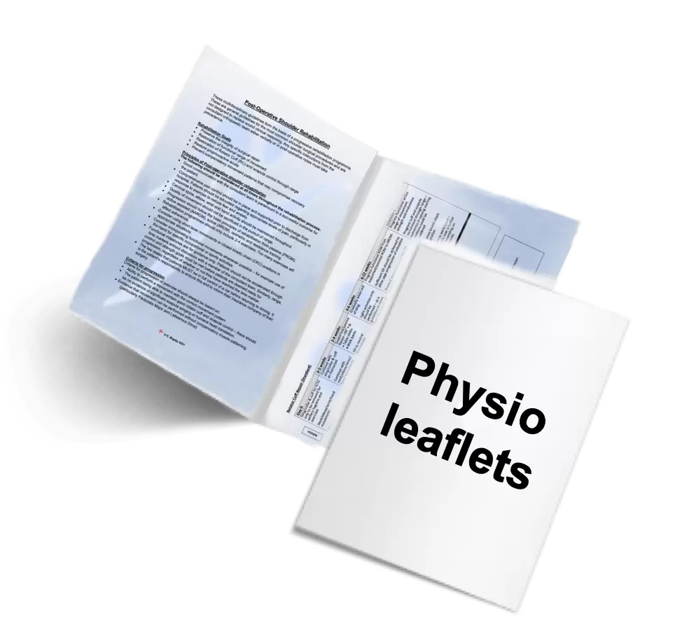 Physio leaflets